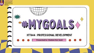 HTT644 : PROFESSIONAL DEVELOPMENT (INDIVIDUAL ASSIGNMENT)