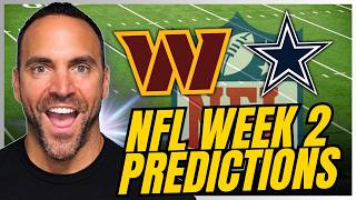 BEST NFL Week 2 PICKS! Commanders vs Cowboys | Mark Zinno