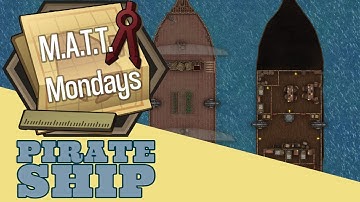 Pirate Ship - M.A.T.T. Mondays | Inkarnate Map Making Tutorial/Timelapse