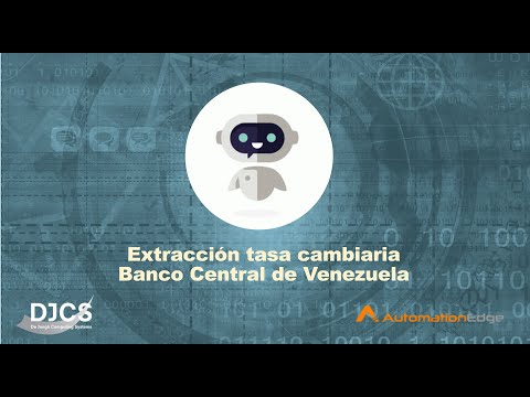 Extracción automatizada de la tasa de cambio en el BCV