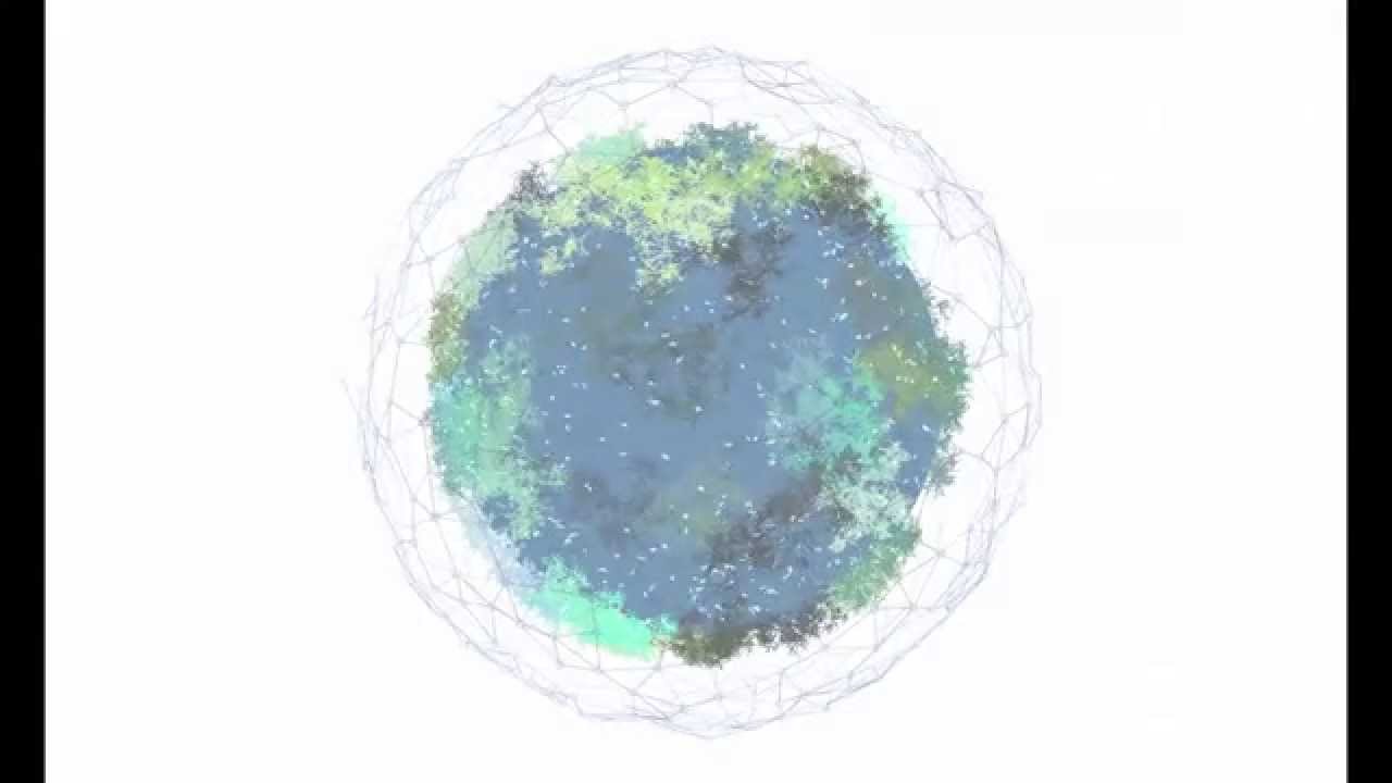 Vector Equilibria by Chris Landau with Music by Gene Coleman April 2014 Art Cinema