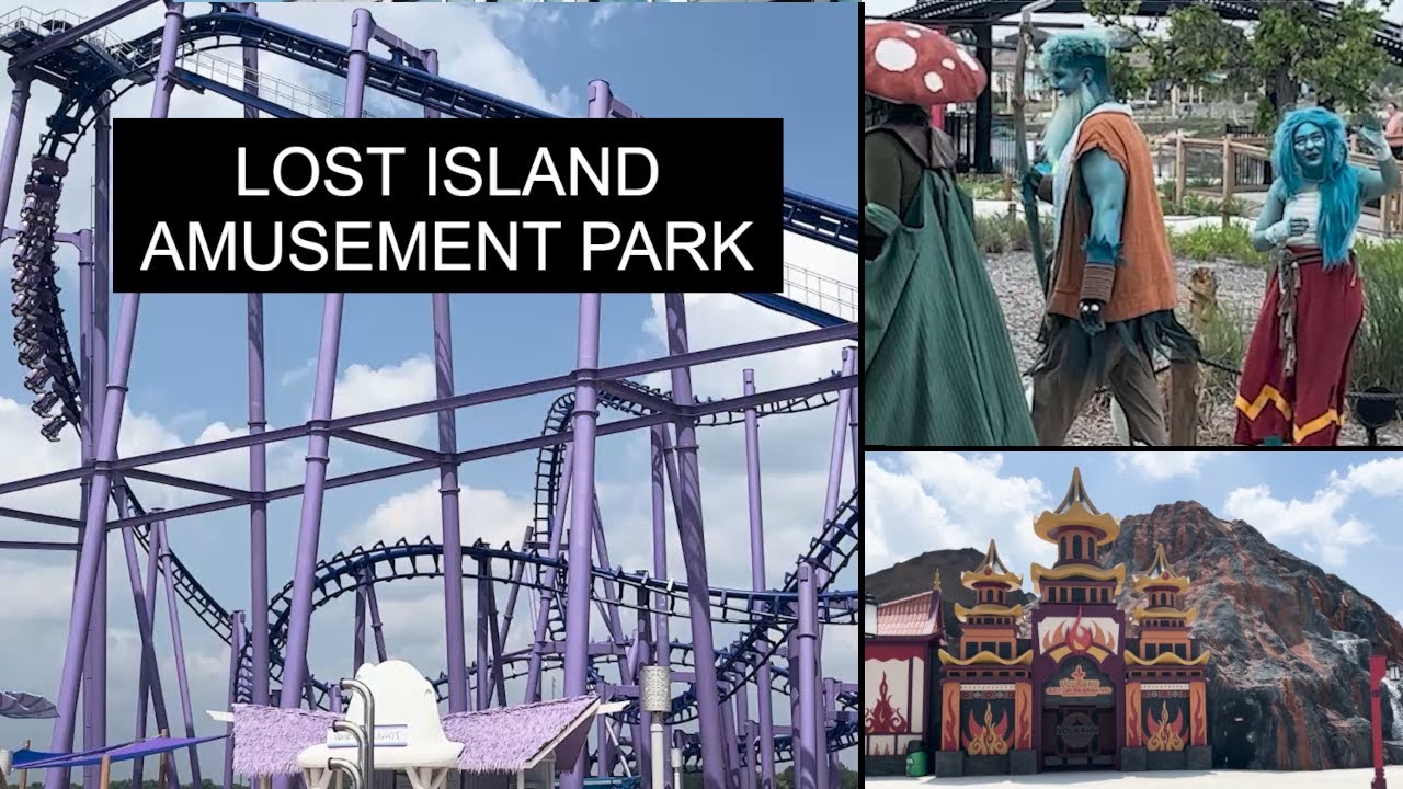 Explore The Lost Island Amusement Park