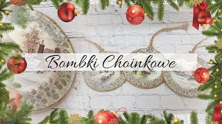#187 Bombki decoupage #bombki  #decoupageornaments #tutorial  #декупаж