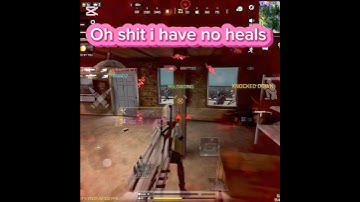 No Heals, No Fear | Intense 1v2 & 1v3 Clutch Fights Alcatraz #codm #shorts