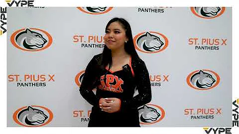 St Pius X Pantherettes Christine Dau FALL 2020