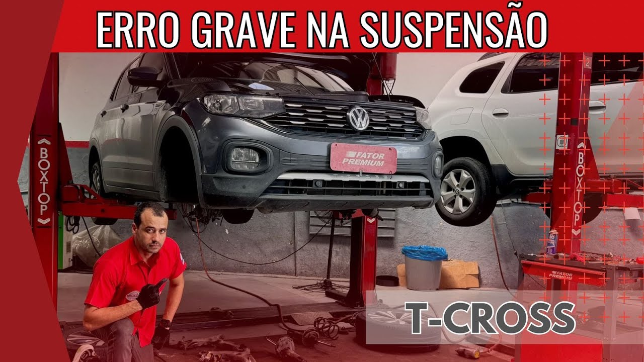 T-Cross barulho na suspensão? Cuidado com esse erro na montagem do coxim! | Fator Premium Recife