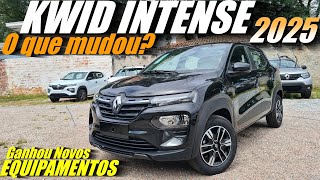 RENAULT KWID INTENSE 2025 - Chegou com mudanças e novidades na linha 2025. O que mudou?