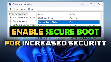 How To Enable Secure Boot On Windows 10/11 To Protect Your PC Against Malicious Software.