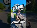 6ft Christmas Tree on a Bike!?