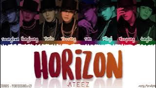 ATEEZ (에이티즈) - 'HORIZON' Lyrics [Color Coded_Han_Rom_Eng]