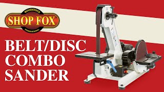 Thumbnail image for Shop Fox W1850 - 1" X 42" Belt with 8" Disc Sander