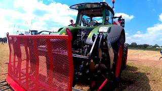 2017 Fendt 1050 Vario 12.4 Litre 6-Cyl Tractor With Rear Mounted Albutt Grass Fork Loader