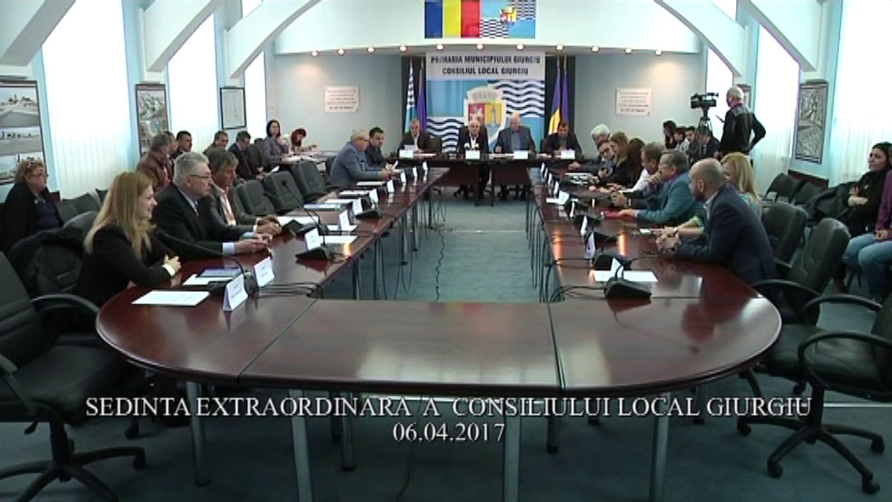 ȘEDINȚĂ EXTRAORDINARĂ A CONSILIULUI LOCAL GIURGIU 06/04/2017 realitatea tv emisiuni