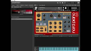 Nord stage 3 Kontakt piano gratis screenshot 2