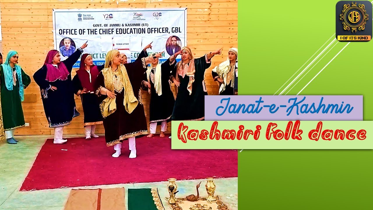 Jannat e Kashmir A beautiful Kashmir Song and Dance  Girls of Higher Secondary School Ganderbal 