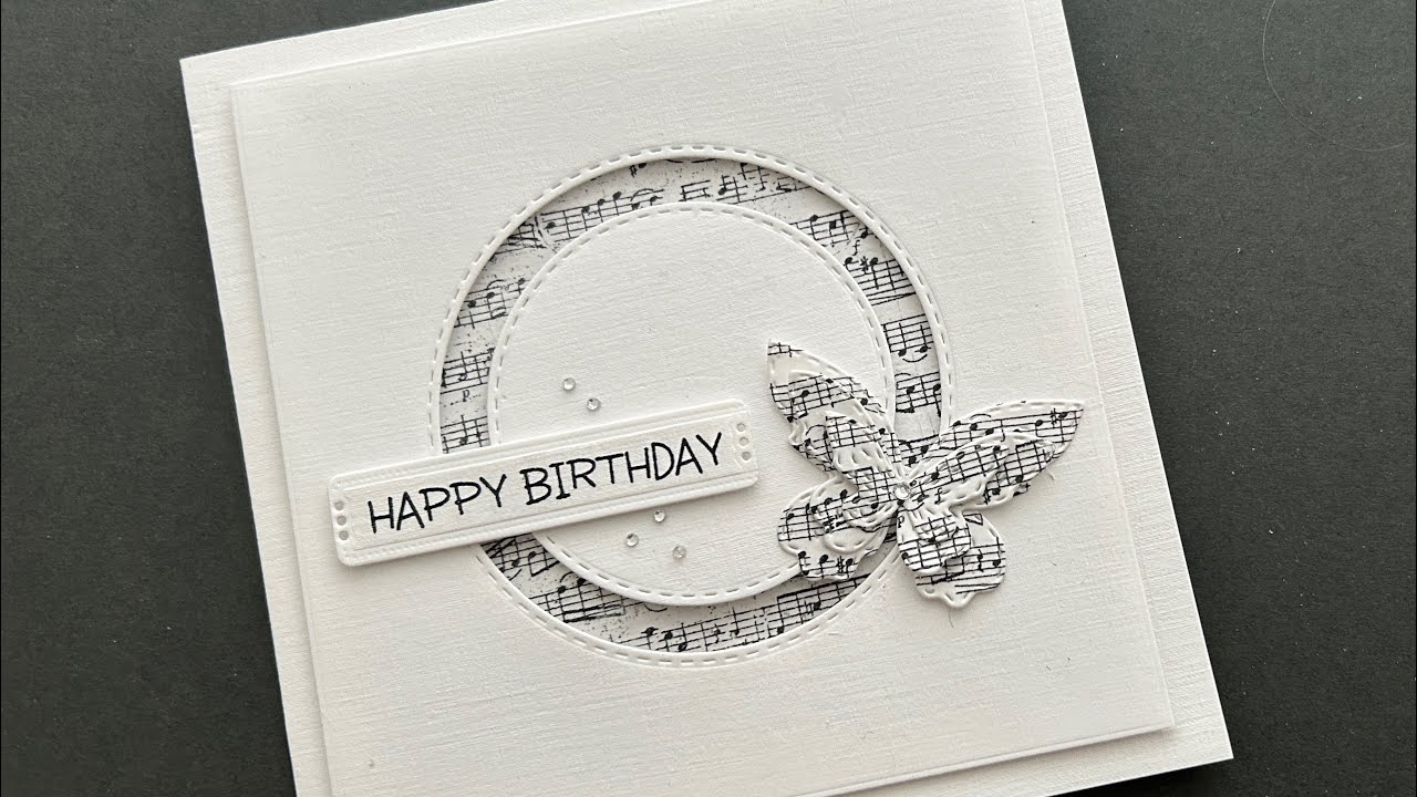 A musical birthday card