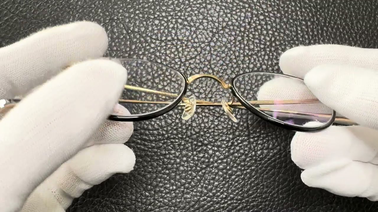 アイヴァン EYEVAN｜Johnston G-C テンプル色落ちあり｜EYEVANの美しく