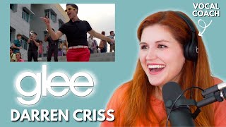 GLEE I Darren Criss 'It's Not Unusual' I Vocal coach reacts!