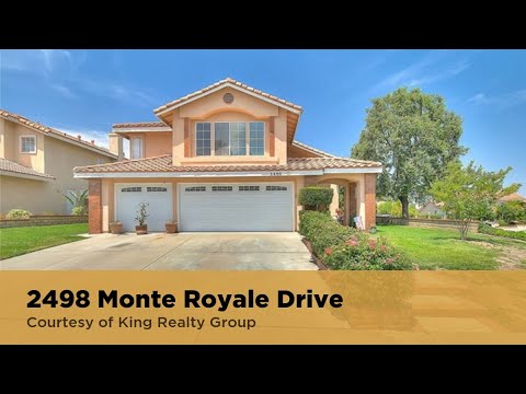 2498 Monte Royale Drive, Chino Hills, CA home video tour
