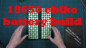 The most in-depth 18650 ebike battery build ever? Part 1 of 3