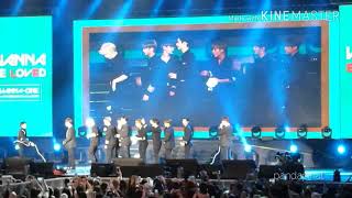 20180119 #WannaOneinKL - group jump rope