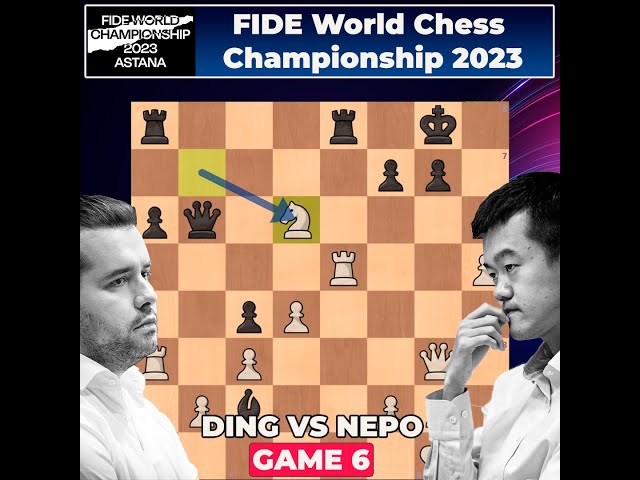 Ding Liren Does It Again! #chess #NepoDing