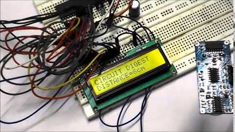 Distance Measurement using Ultrasonic Sensor and AVR Microcontroller