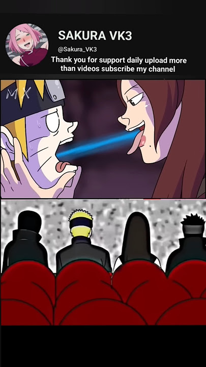 NARUTO X KISSING GIRL #hinata#sakura#sasuke#boruto#sarada#kakashi#tsunade#jiraiya#minato#itachi
