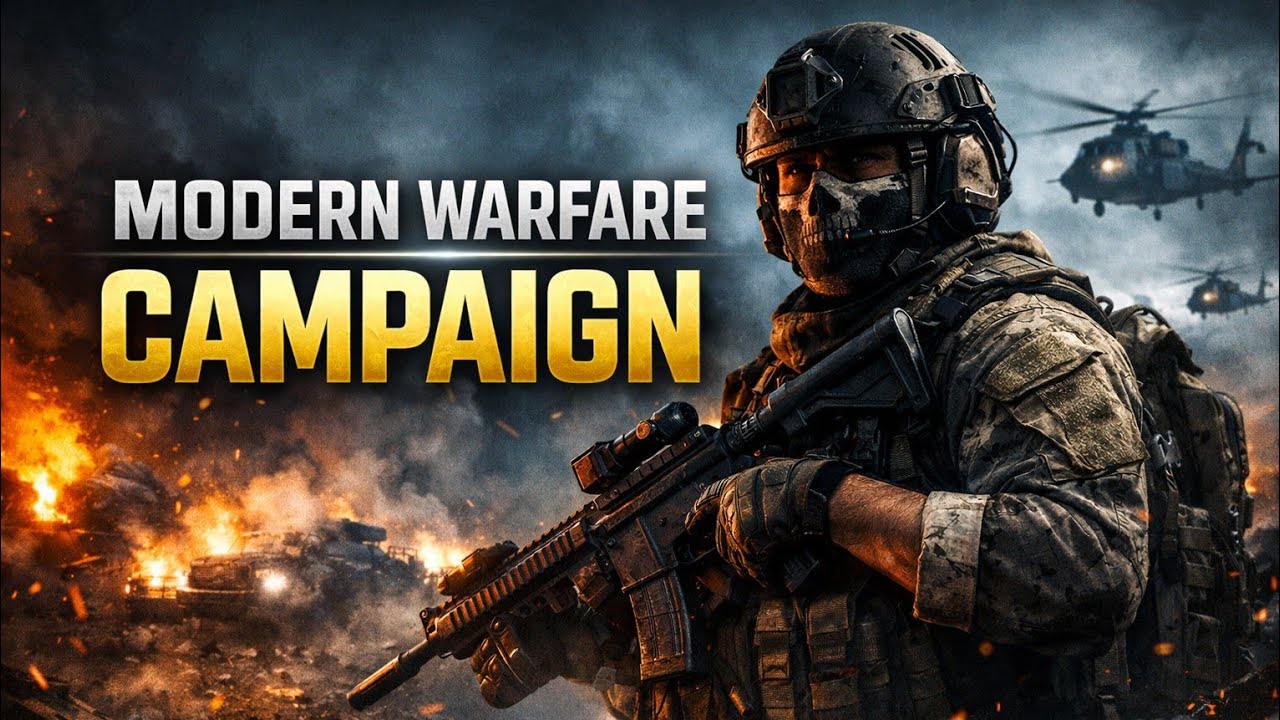 🔴ModernWarfare Campaign Walk-through Live Now +18 Adult Only Advise Graphic GamePlay!