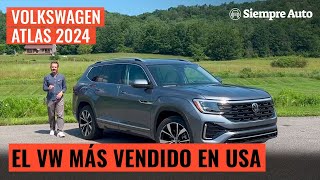 Volkswagen Atlas 2024: Prueba de manejo del SUV de tres filas de asientos de VW | Siempre Auto