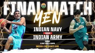 MEN FINAL MATCH - INDIAN NAVY VS INDIAN ARMY || 59TH NACHIMUTHU GOUNDER CUP ALL INDIA🏀 TOURNAMENT