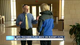 MPS teachers push back on budget cuts