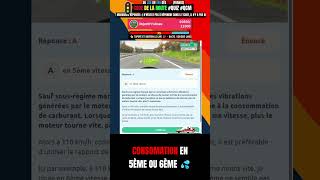 🚦Code de la Route : Consommation en 5ème ou 6ème Vitesse ? 💦