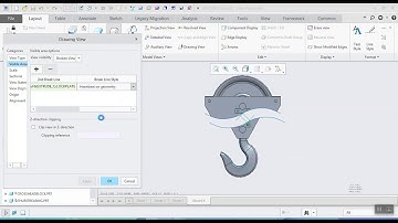 creo5 drawing and detailing | 3 | general view section.