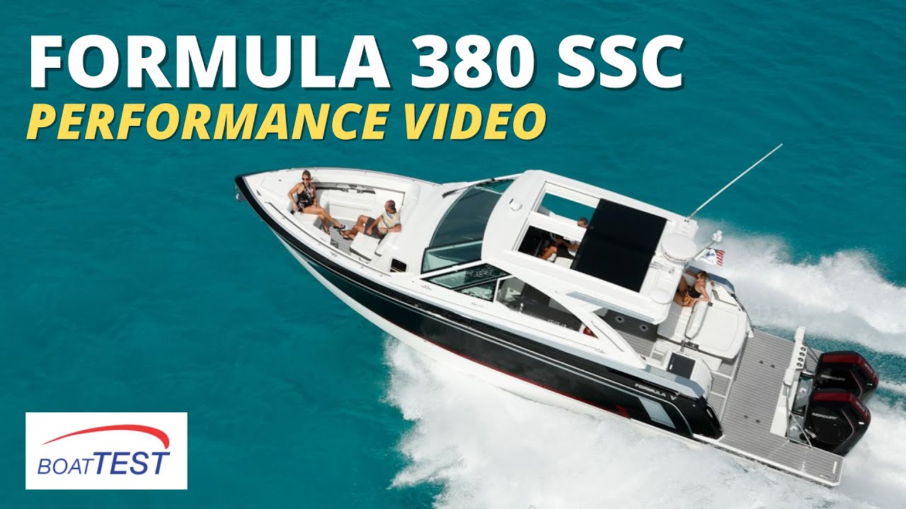 ⁣Formula 380 Super Sport Crossover (2022) - Test Video by BoatTEST.com