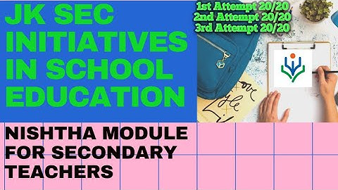 Quiz Answers of JkSec Initiatives in School Education