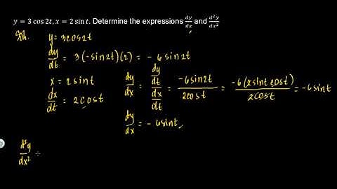 Differential Calculus: Parametric Equations