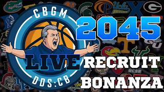 Live Reveal. The CBGM S45 Recruiting Bonanza | Top 125 Players w/ Chris (GM Games) | DDSCB26 🏀