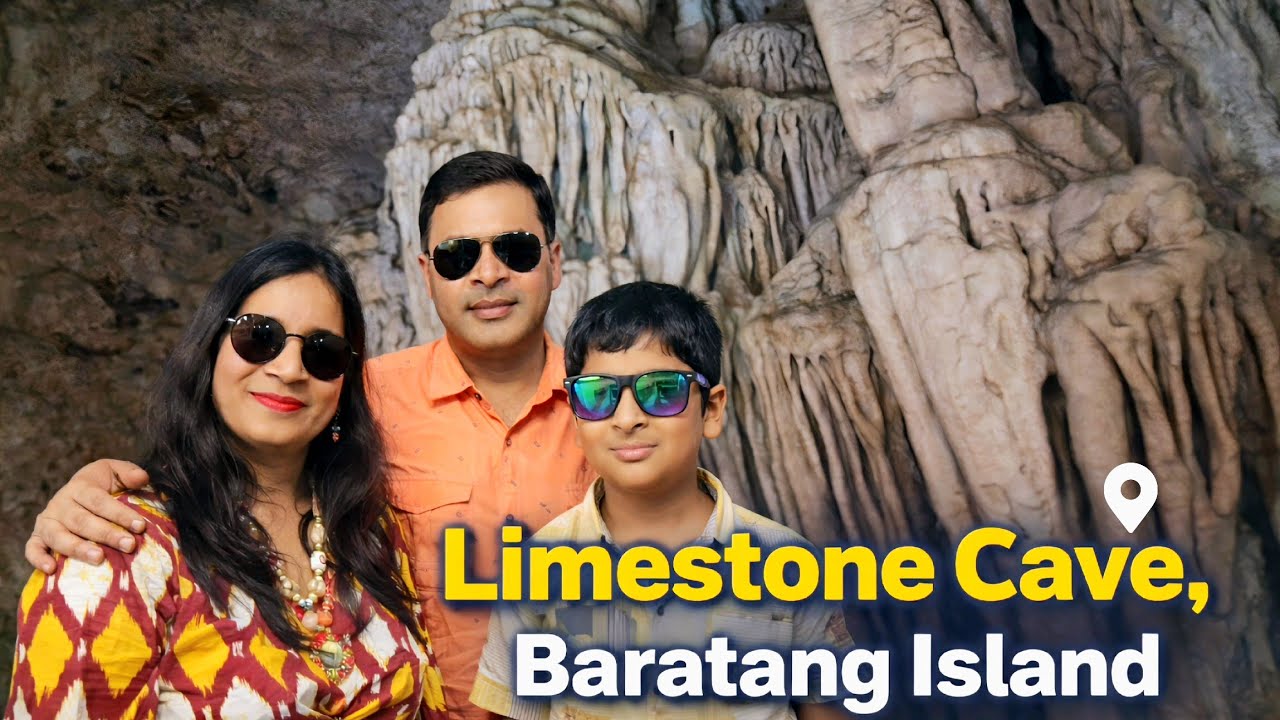 Trip to Limestone cave in baratang Island