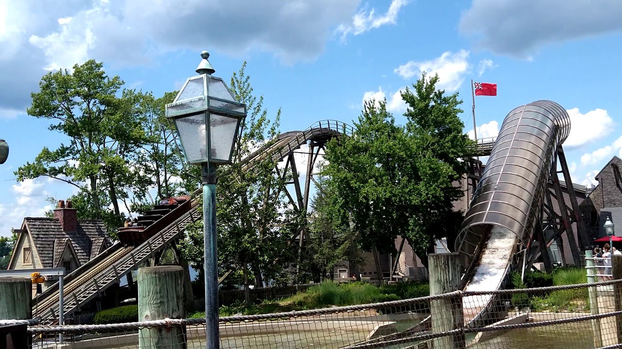 Boston Tea Party Review at Canobie Lake Park - YouTube