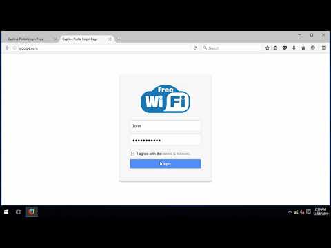 7  How to Sniff Login Credentials from the Captive Portal