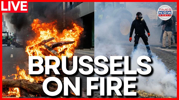 BRUSSELS PROTESTS LIVE: Breaking News: Violent Farmer Protests Rock European Summit | World News