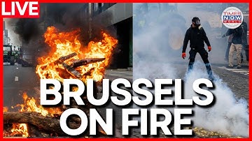 BRUSSELS PROTESTS LIVE: Breaking News: Violent Farmer Protests Rock European Summit | World News