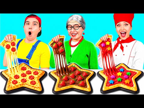 Me vs Grandma Cooking Challenge | Amazing Culinary Moments by PaRaRa Challenge