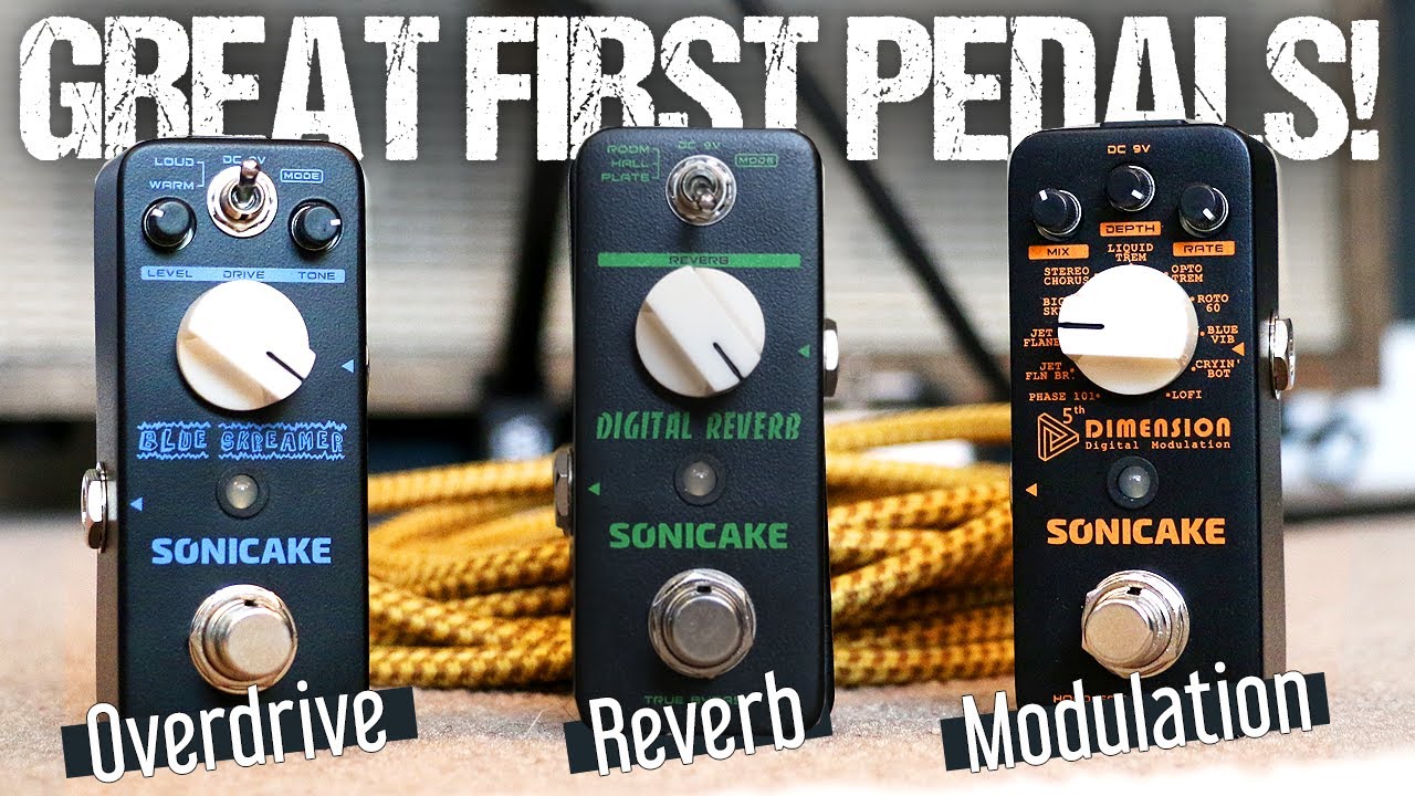 3 IDEAL FIRST guitar pedals! 35 YouTube