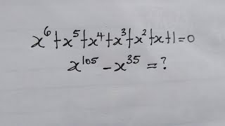 Crazy algebraic problem.