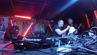 Spartaque playing DJ Jock-Reaction(Phobiq) at Mechanika Fest, 2015