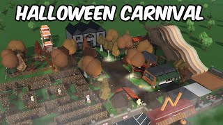 BUILDING A HALLOWEEN CARNIVAL in BLOXBURG