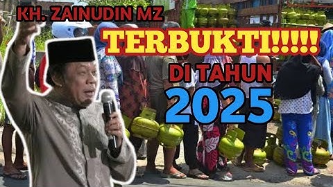 KH.ZAINUDIN MZ,Terbukti!!! Tahun 2025,ceramah dai sejuta umat