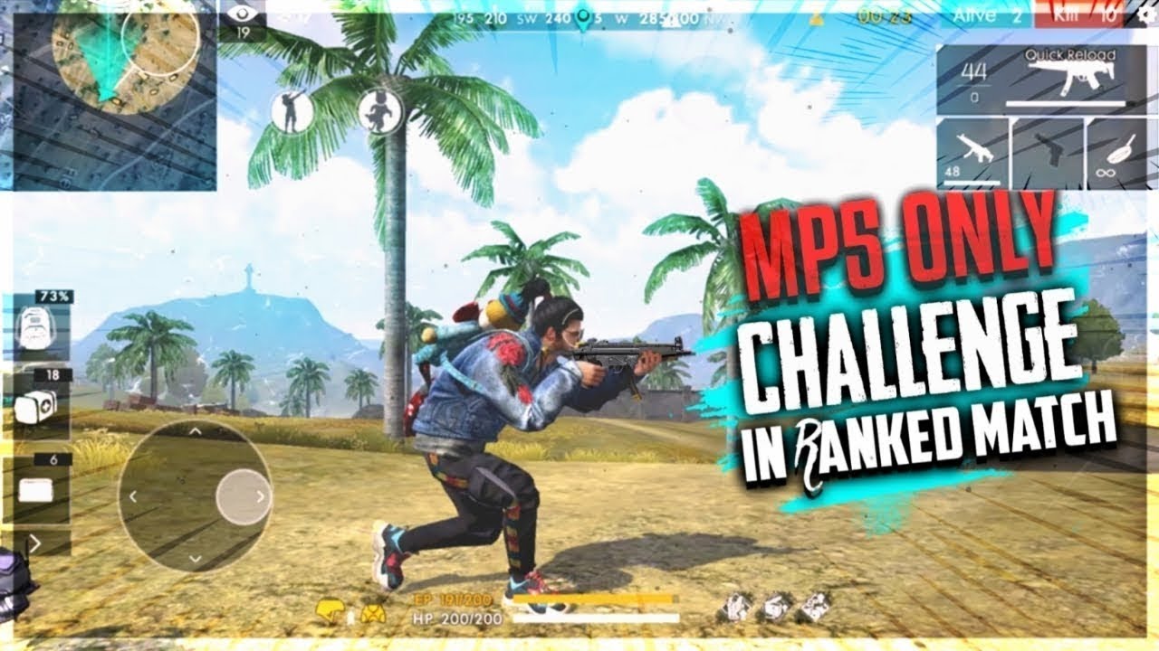 Only Mp5 Challenge - Garena Free Fire